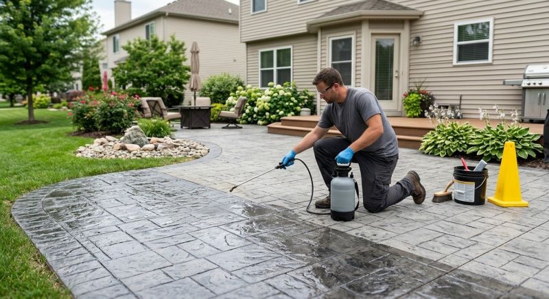 Concrete Patio Sealing in Kansas City, KS
