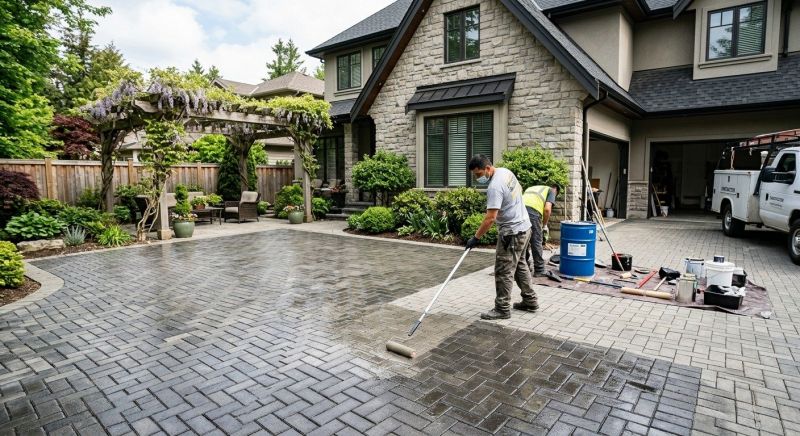 Flagstone Sealing in Seattle, WA